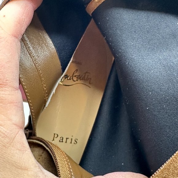 Christian Louboutin STRETCHADOXA BOTTA ALTA 70 Suede Over Knee Tall Boots - Picture 11 of 16